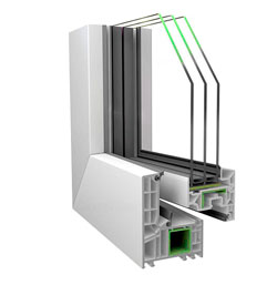 металопластикові вікна veka-artline-82-двері вінниця київ пасивні системи для приватного будинку скління балкону тераси квартики купити